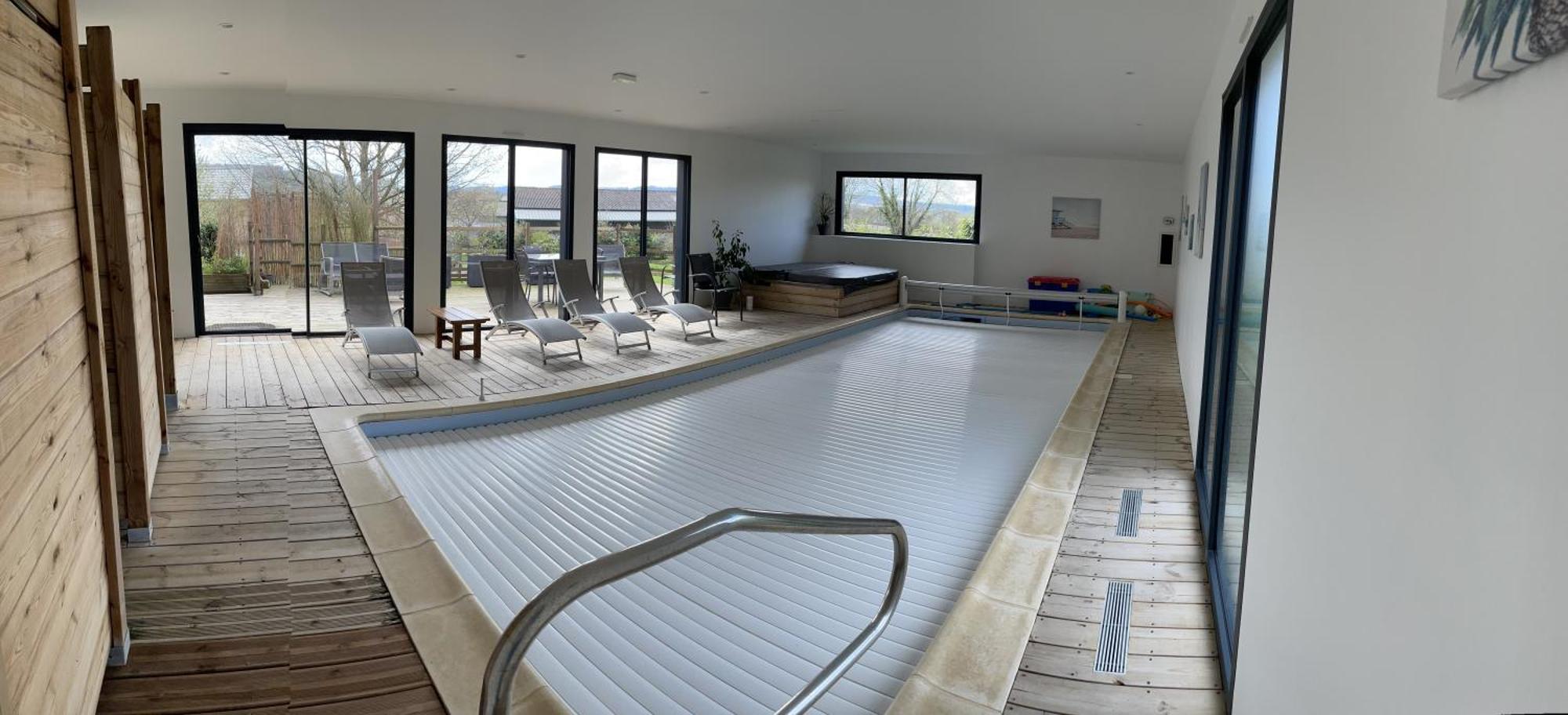 Piscine Interieure Privee Chauffee Toute L Annee Et Spa St Martin Saint-Martin-l'Hortier Экстерьер фото