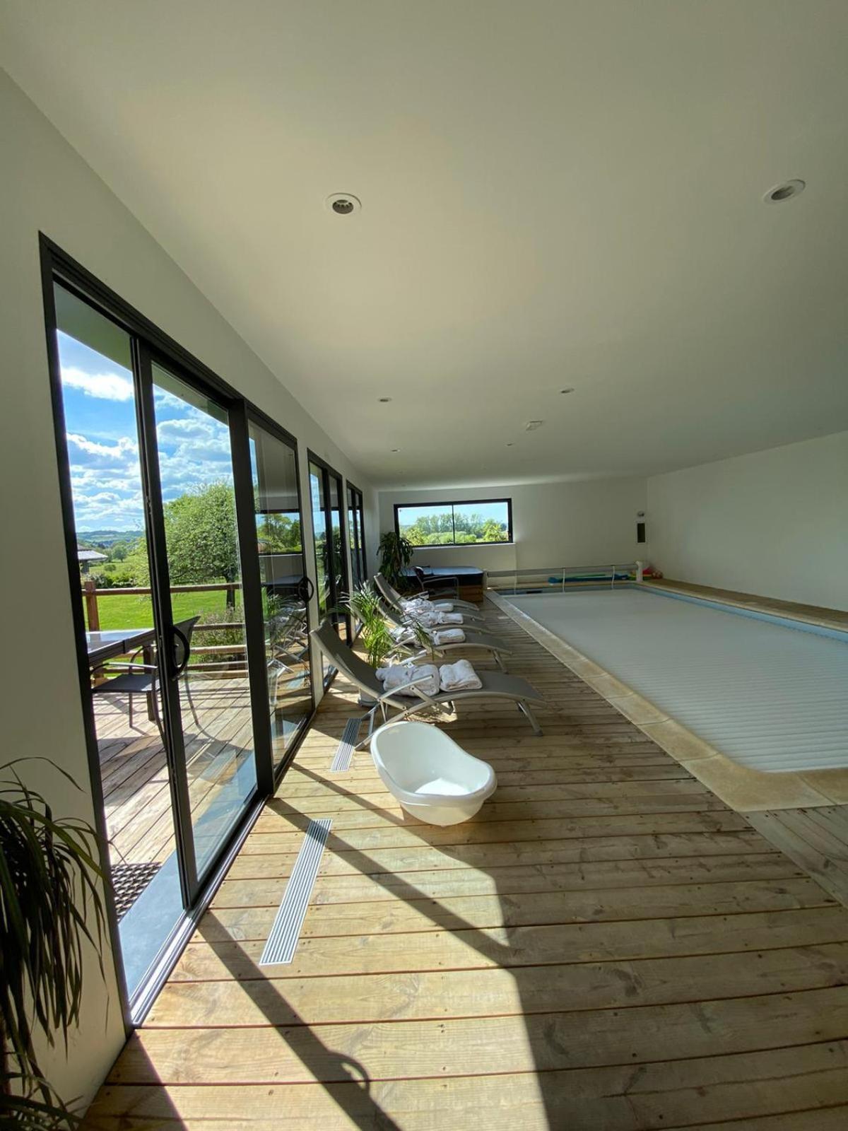 Piscine Interieure Privee Chauffee Toute L Annee Et Spa St Martin Saint-Martin-l'Hortier Экстерьер фото