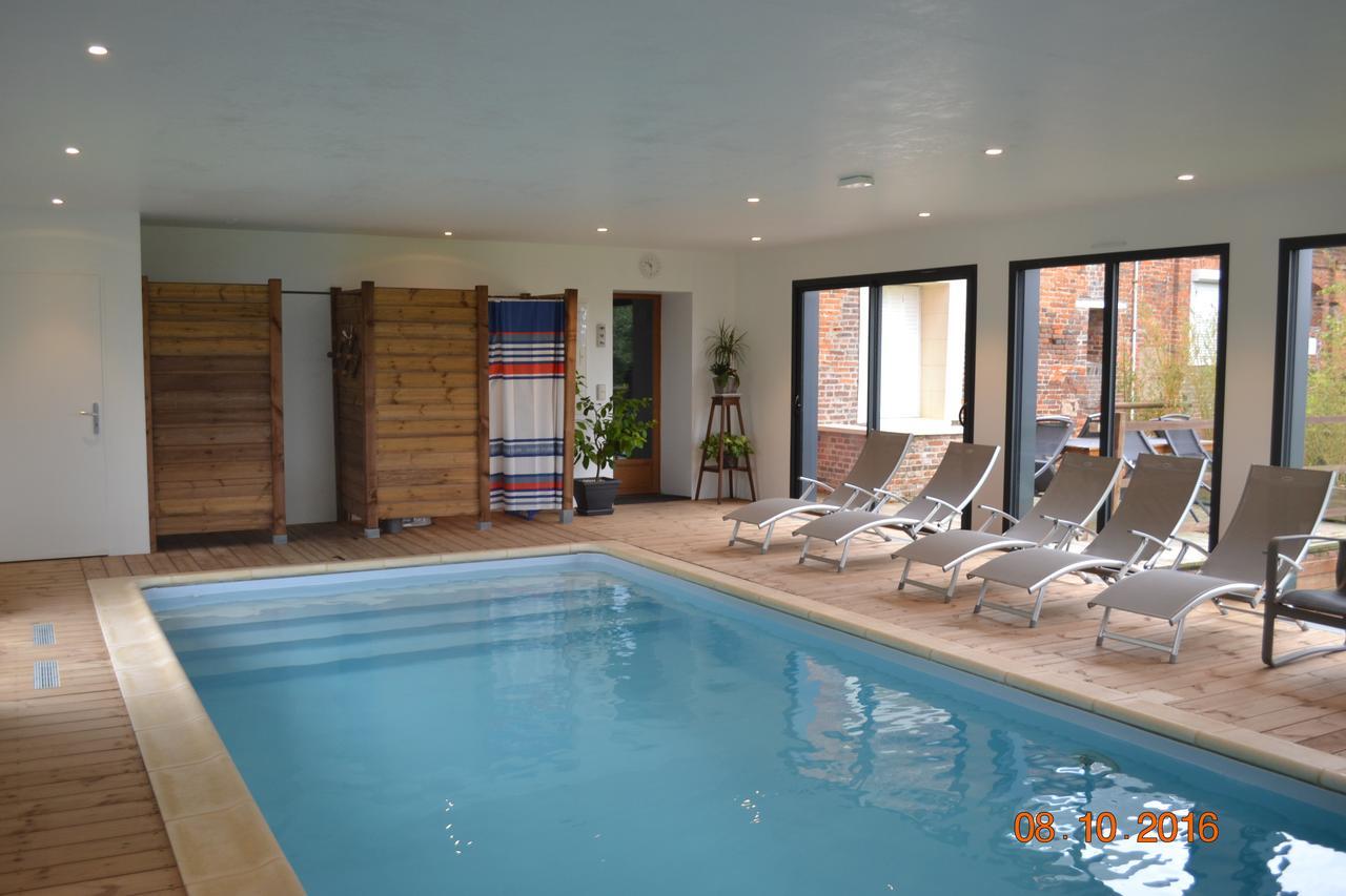 Piscine Interieure Privee Chauffee Toute L Annee Et Spa St Martin Saint-Martin-l'Hortier Экстерьер фото