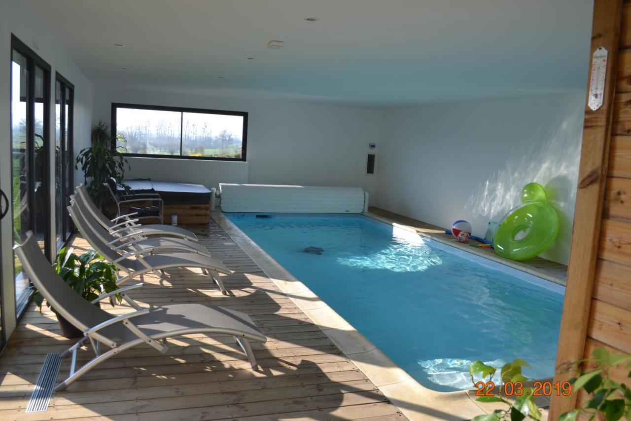 Piscine Interieure Privee Chauffee Toute L Annee Et Spa St Martin Saint-Martin-l'Hortier Экстерьер фото